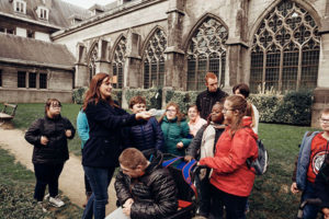 Une photo de la sortie du Carrick à la découverte du patrimoine tournaisien 2017