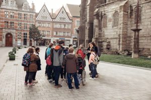 Une photo de la sortie du Carrick à la découverte du patrimoine tournaisien 2017