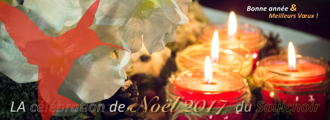 Une photo de la célébration de Noël 2017 du Saulchoir - Les Colibris