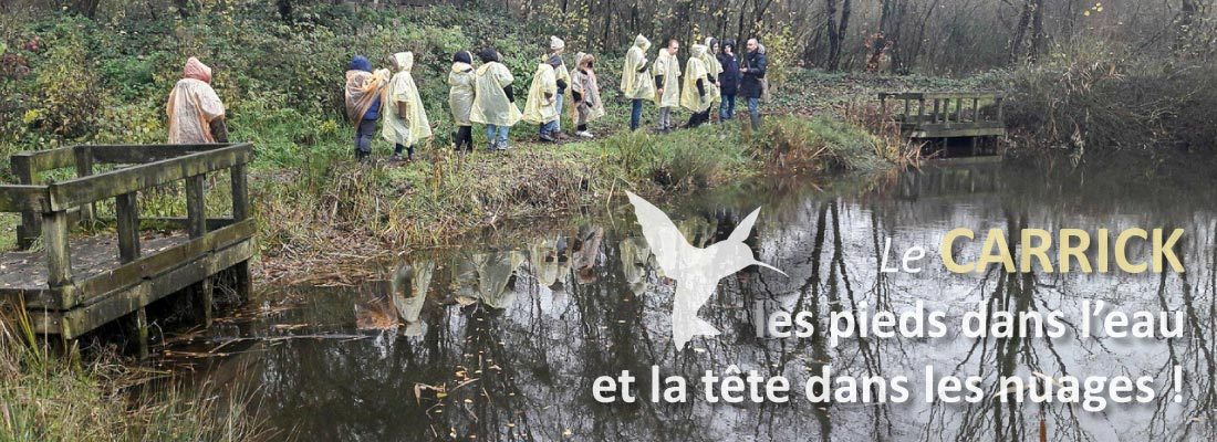 Les élèves du Carrick visitent la Fontaine bleue de Mouscron