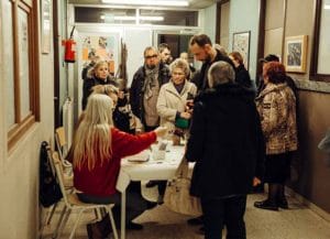 Une photo du souper aux fromages annuel du Carrick 2018 - Les Colibris