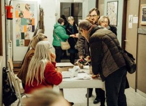 Une photo du souper aux fromages annuel du Carrick 2018 - Les Colibris