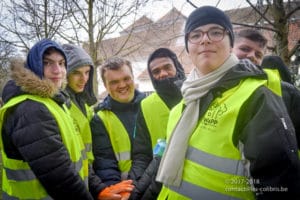 Une photo de l'opération "Grand Nettoyage de Printemps" Opération Be Wapp 2018