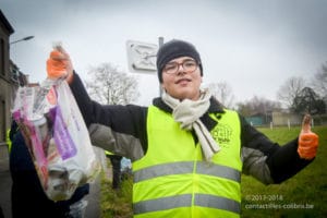 Une photo de l'opération "Grand Nettoyage de Printemps" Opération Be Wapp 2018