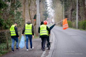 Une photo de l'opération "Grand Nettoyage de Printemps" Opération Be Wapp 2018