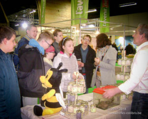 Des élèves du Saulchoir visitent le salon Déco & Jardin à Tournai Expo