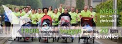Bannière de l'article de l'entraiment pour les 20 km de Bruxelles à Saint-Sauveur avec les trois nouveaux buggys