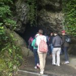 Photo de la classe verte à Daverdisse Visite à Han