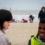 Une photo de la classe de mer du Saulchoir, de l'Étincelle et du Carrick - 2018