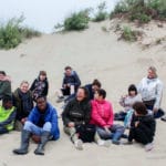 Une photo de la classe de mer du Saulchoir, de l'Étincelle et du Carrick - 2018