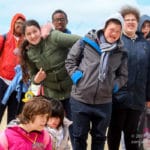 Une photo de la classe de mer du Saulchoir, de l'Étincelle et du Carrick - 2018