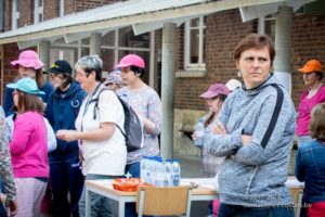 Une photo de la première marche de l'école "Les Colibris"