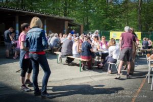 Une photo de la première marche de l'école "Les Colibris"