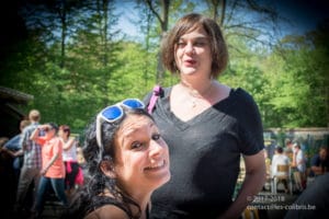 Une photo de la première marche de l'école "Les Colibris"