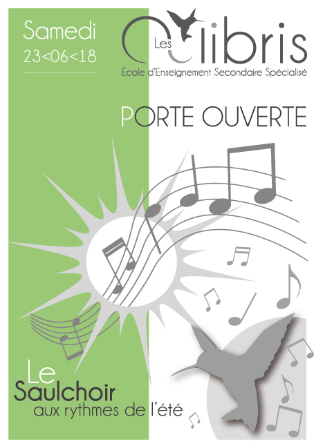 Affiche de la porte ouverte du Saulchoir 2018