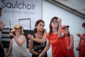 Une photo de Gauthier Budke de la porte ouverte 2018 du Saulchoir (Les Colibris)