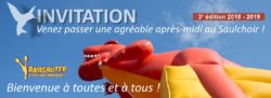 Bannière de l'invitation aux personnes extérieures - Châteaux gonflables - 2018