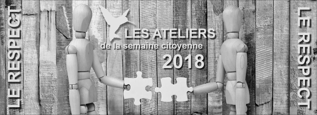 Animations citoyennes 2018 sur le thème du respect