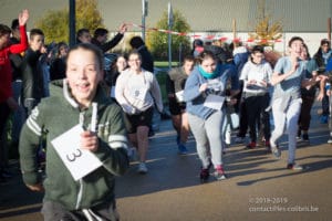 Une photo de la course interclasse 2018 du Saulchoir - Les Colibris