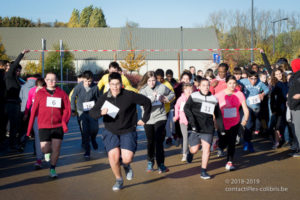 Une photo de la course interclasse 2018 du Saulchoir - Les Colibris