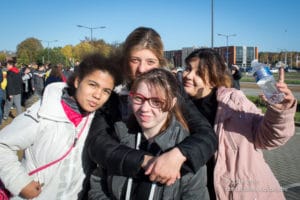 Une photo de la course interclasse 2018 du Saulchoir - Les Colibris