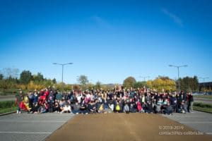 Une photo de la remise de prix de la course interclasse 2018