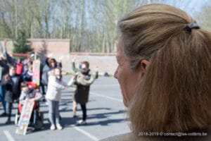 Une photo de la flash mob de la journée de la citoyenneté 2019 du Saulchoir