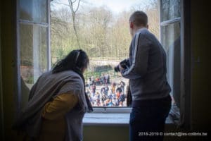 Une photo de la flash mob de la journée de la citoyenneté 2019 du Saulchoir