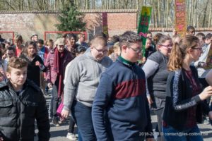 Une photo de la flash mob de la journée de la citoyenneté 2019 du Saulchoir