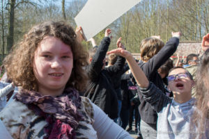 Une photo de la flash mob de la journée de la citoyenneté 2019 du Saulchoir