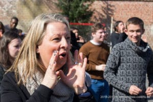 Une photo de la flash mob de la journée de la citoyenneté 2019 du Saulchoir