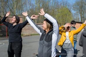 Une photo de la flash mob de la journée de la citoyenneté 2019 du Saulchoir