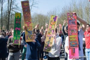 Une photo de la flash mob de la journée de la citoyenneté 2019 du Saulchoir