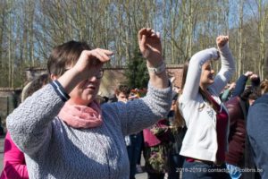 Une photo de la flash mob de la journée de la citoyenneté 2019 du Saulchoir