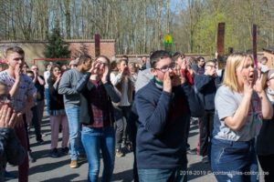 Une photo de la flash mob de la journée de la citoyenneté 2019 du Saulchoir