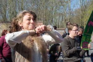 Une photo de la flash mob de la journée de la citoyenneté 2019 du Saulchoir