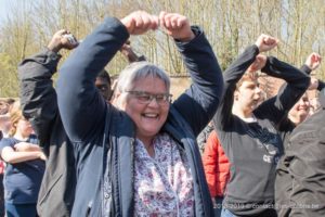 Une photo de la flash mob de la journée de la citoyenneté 2019 du Saulchoir