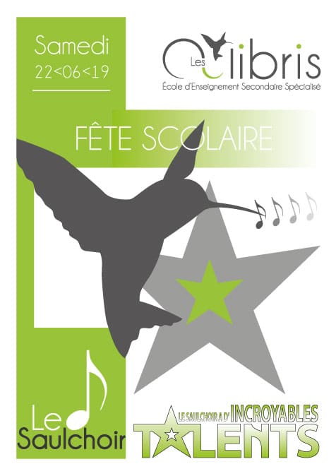 Invitation de la fête scolaire 2019