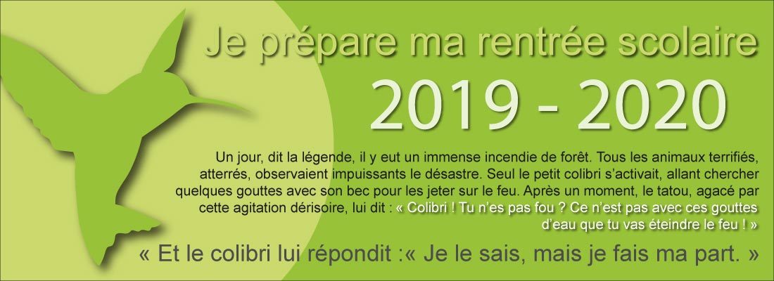 La légende amérindienne - Rentrée scolaire 2019-2020